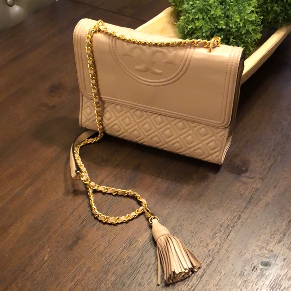 Tory Burch Handbags - Torch Burch Fleming Convertible Shoulder Bag